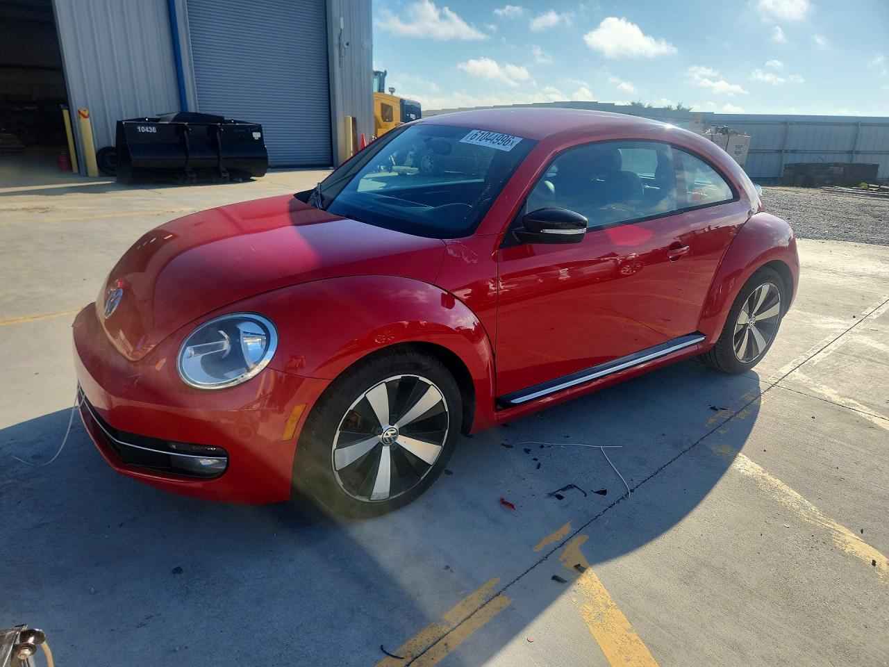 2012 Volkswagen Beetle Turbo, VIN 3VWVA7AT9CM607131 — Front end