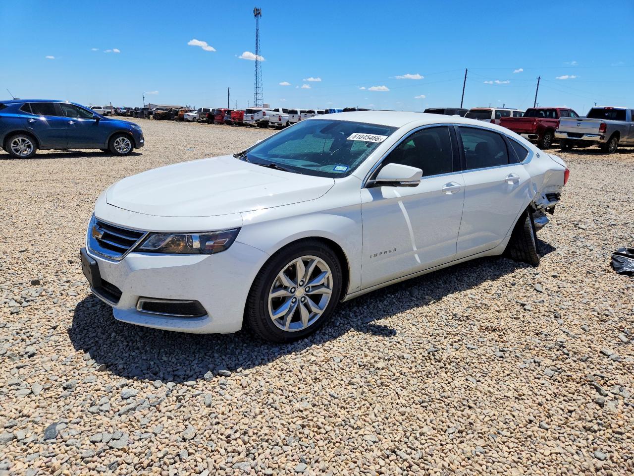 2016 Chevrolet Impala LT, VIN 2G1115S37G9135183 — Зад
