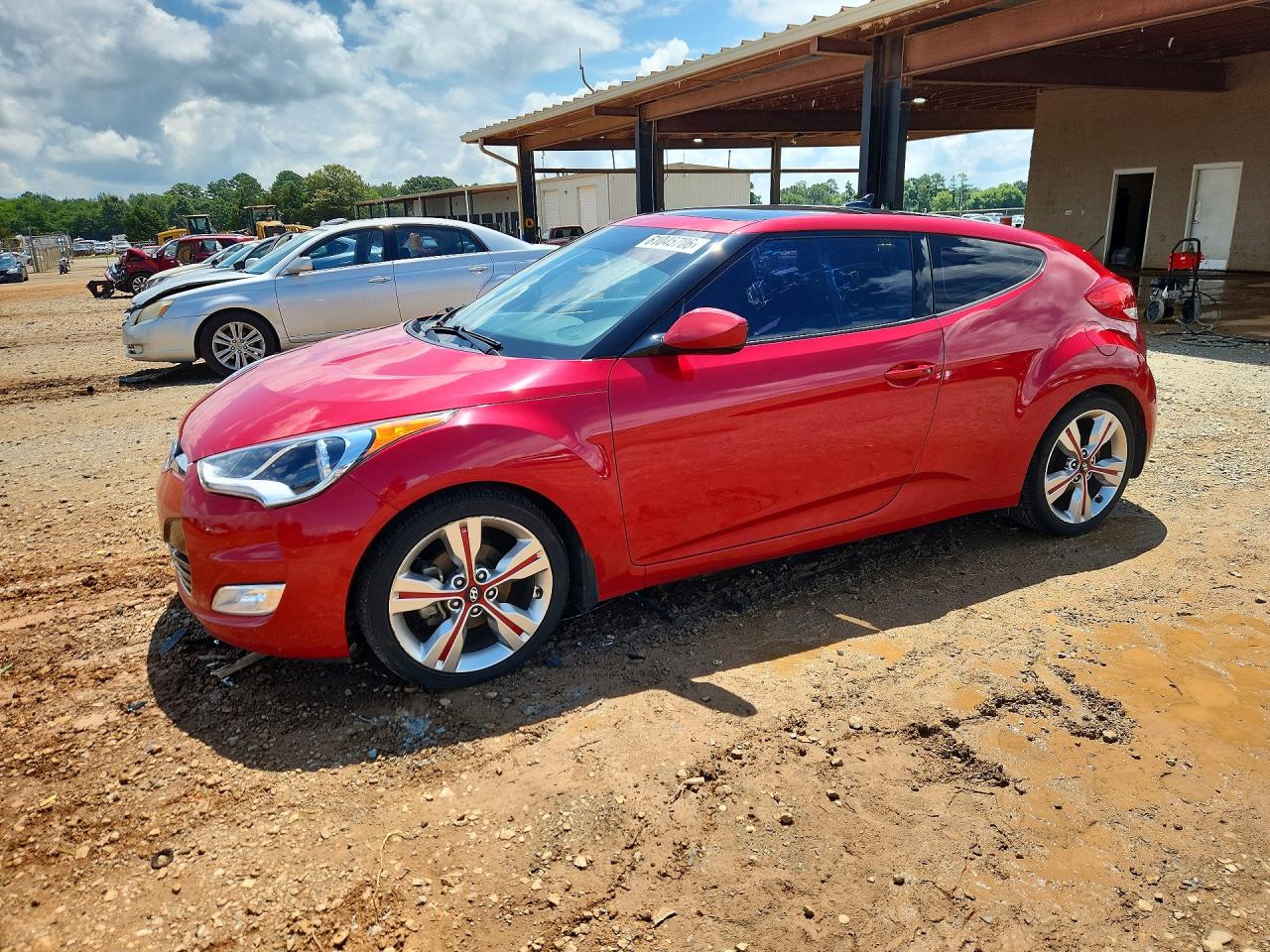 2017 Hyundai Veloster Value Edition, VIN KMHTC6ADXHU323352 — Minor dents and scratches