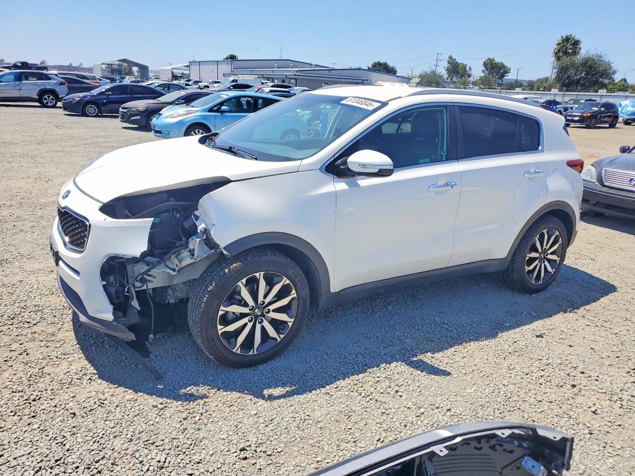 2019 Kia Sportage EX, VIN KNDPN3AC4K7589624 — Front end