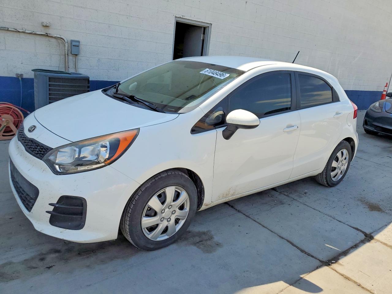 2016 Kia Rio LX, VIN KNADM5A3XG6600329 — Front end