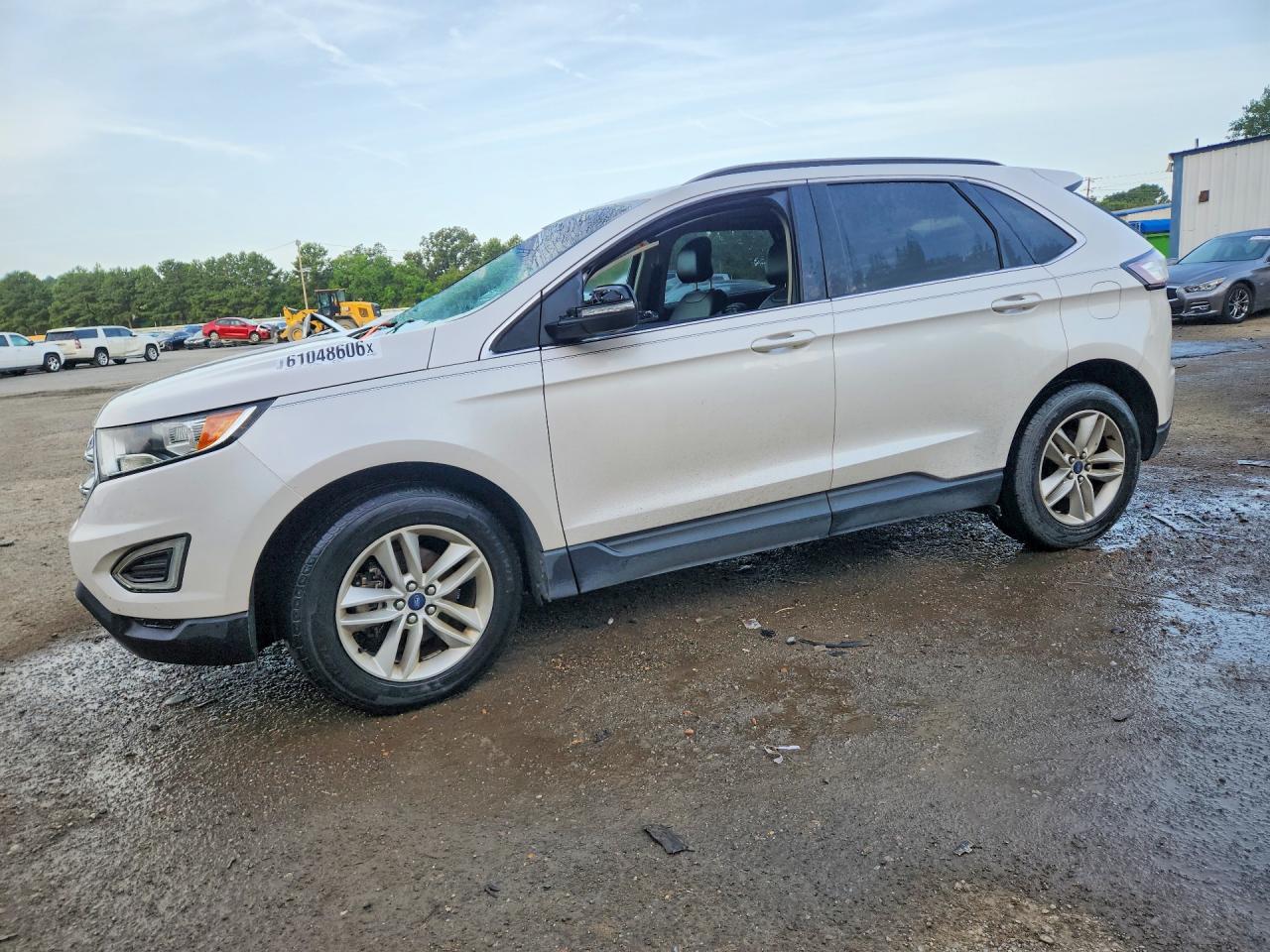 2017 Ford Edge SEL, VIN 2FMPK3J86HBC07481 — Front end
