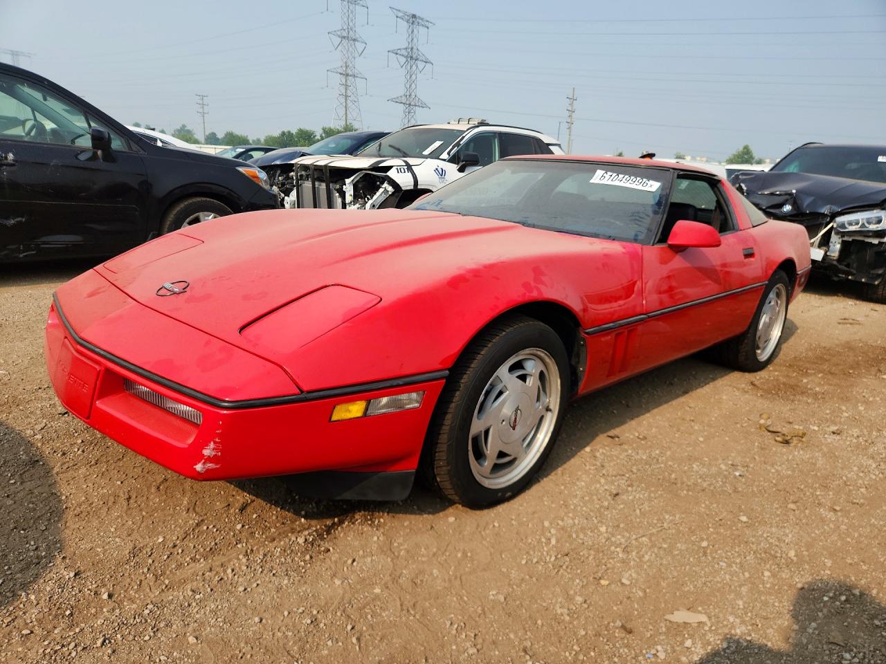 1988 Chevrolet Corvette, VIN 1G1YY2183J5108055 — Stripped