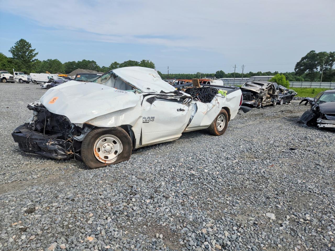 2023 Ram 1500 Tradesman, VIN 3C6JR6DG0PG665384 — Rollover