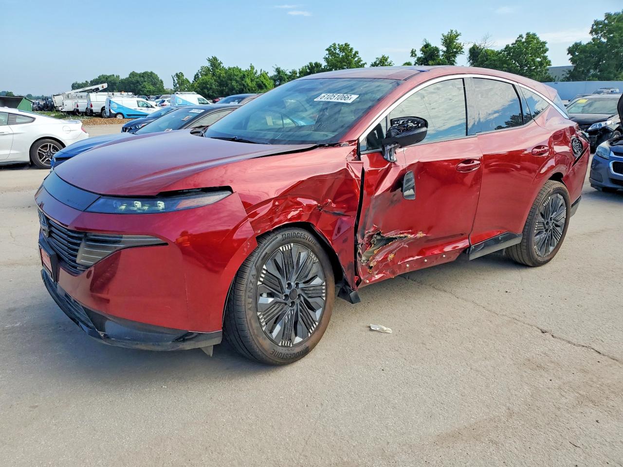 2026 Nissan Murano Platinum, VIN 5N1AZ3DS3TC106903 — Side