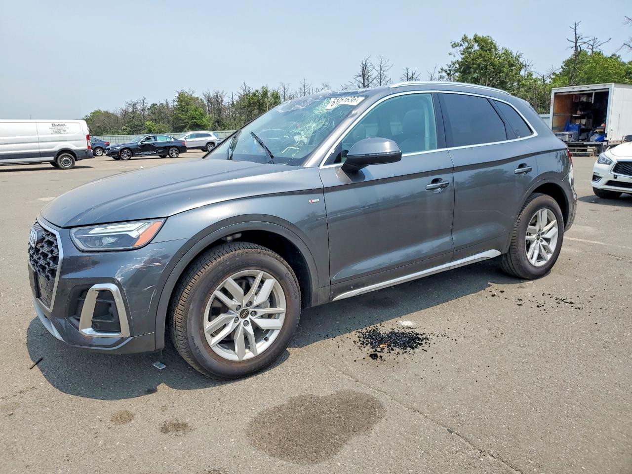 2023 Audi Q5 S line Premium, VIN WA1GAAFY8P2091252 — Front end