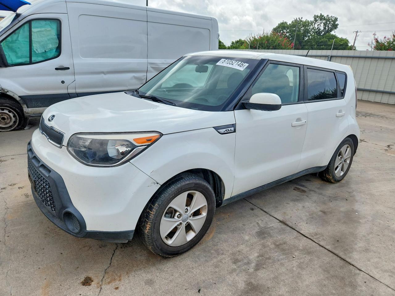 2016 Kia Soul, VIN KNDJN2A22G7361622 — Rear end