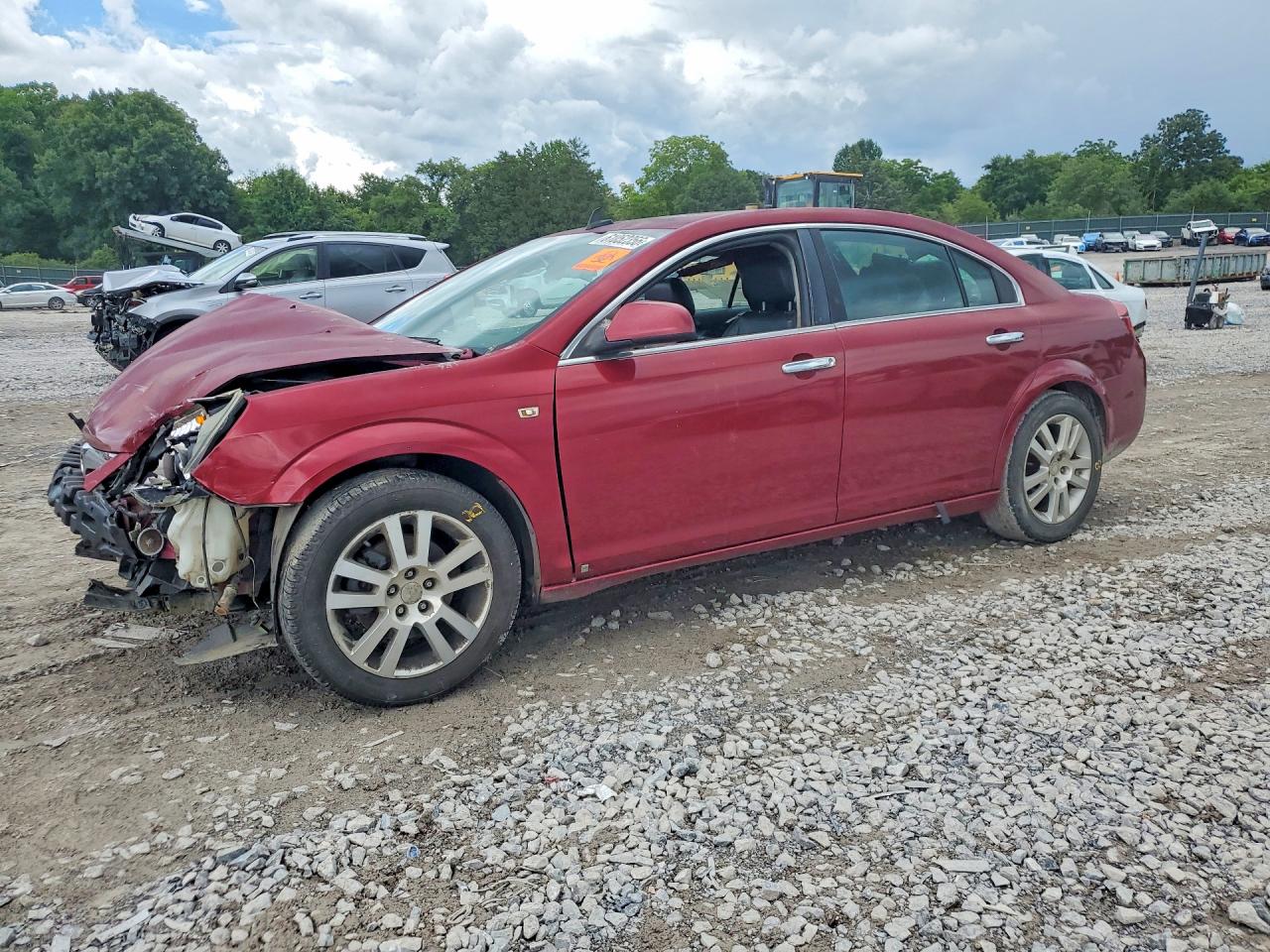 2009 Saturn Aura XR, VIN 1G8ZV57B59F107191 — Перед