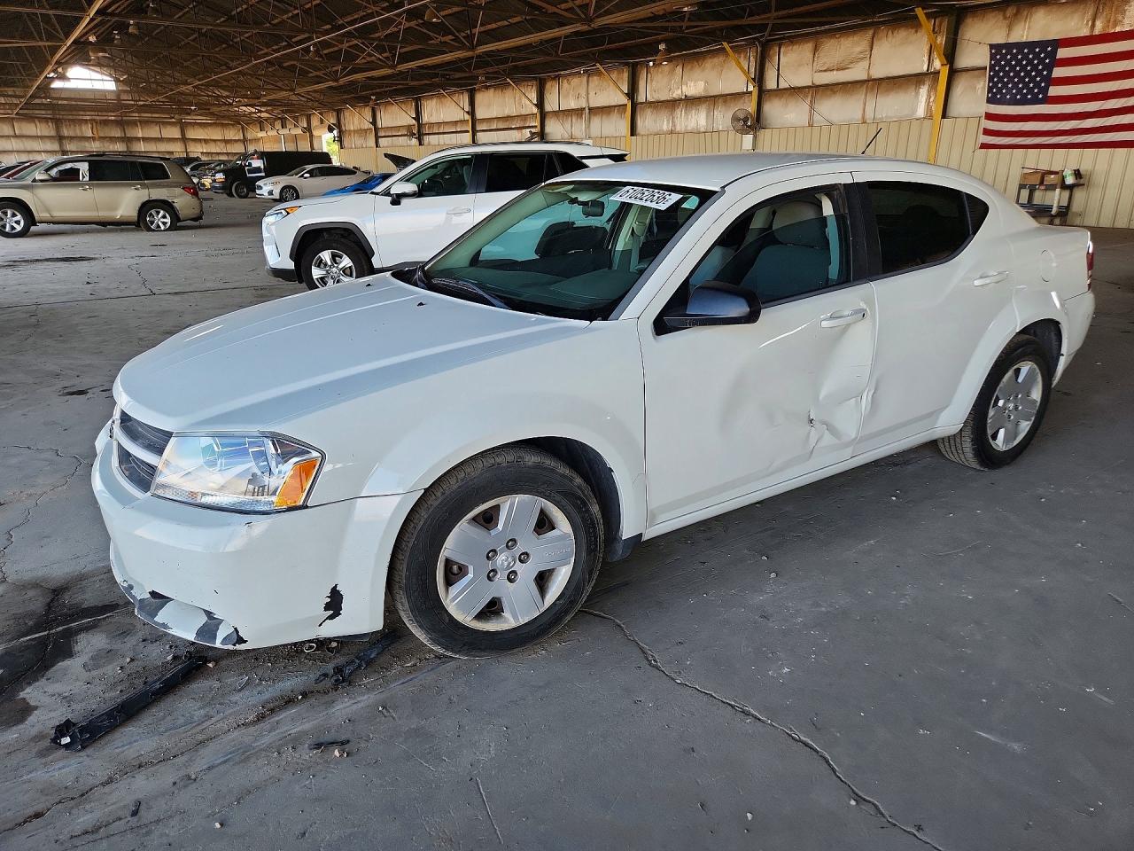 2008 Dodge Avenger SE, VIN 1B3LC46R38N242363 — Side