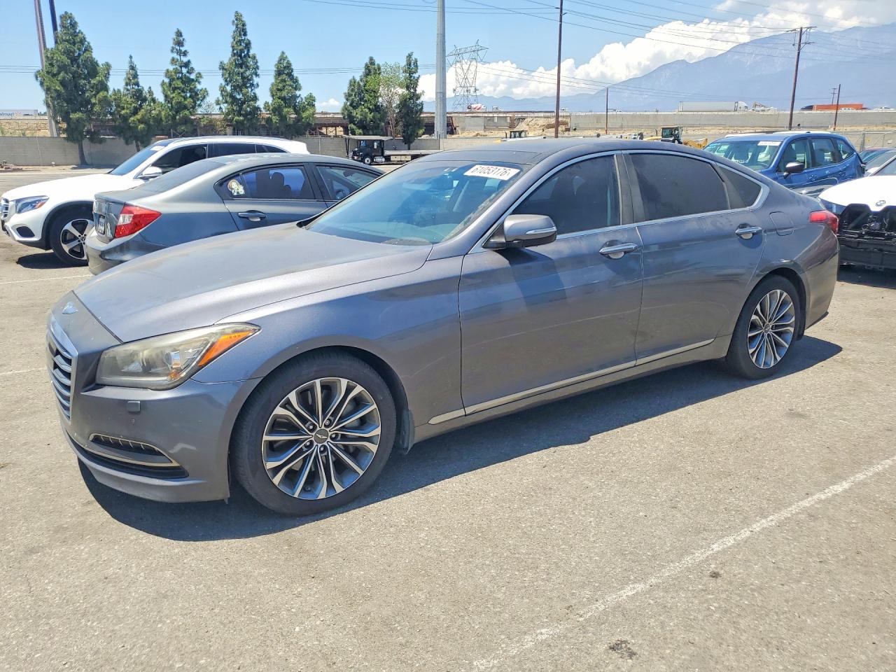 2015 Hyundai Genesis 3.8L, VIN KMHGN4JE6FU070505 — Механическое