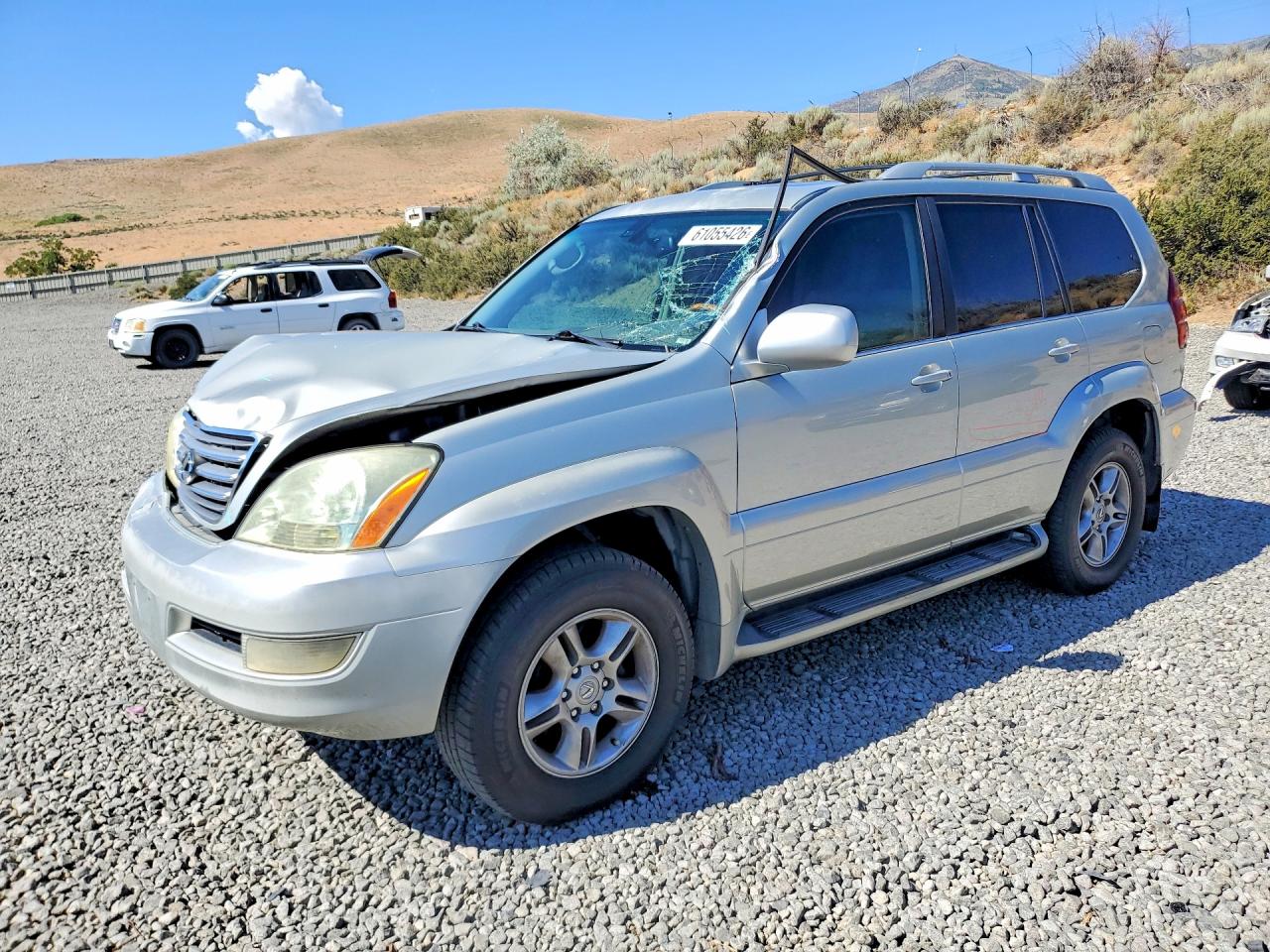 2003 Lexus GX 470, VIN JTJBT20X030015771 — Front end