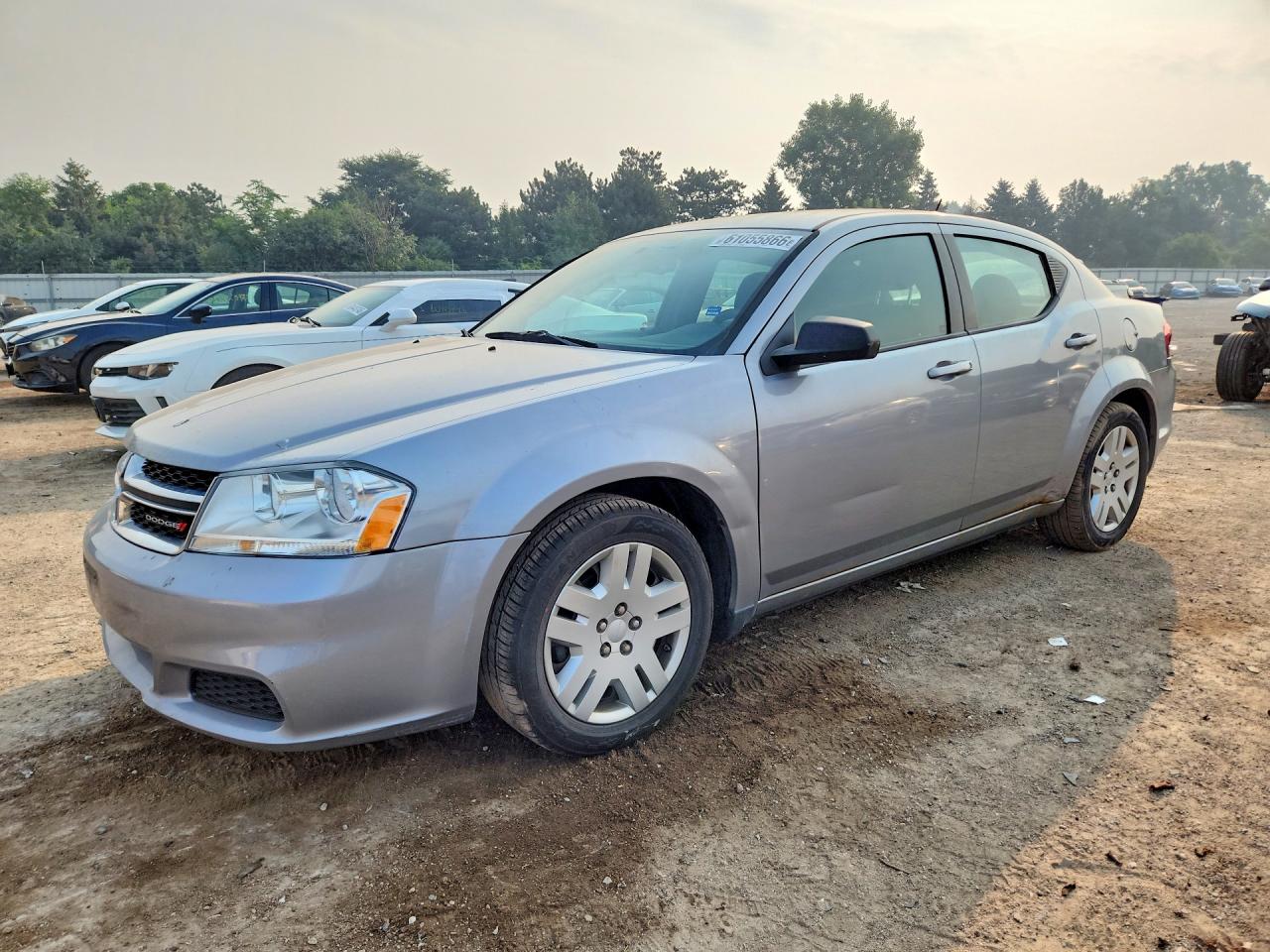 2014 Dodge Avenger SE, VIN 1C3CDZAB6EN235071 — Front end