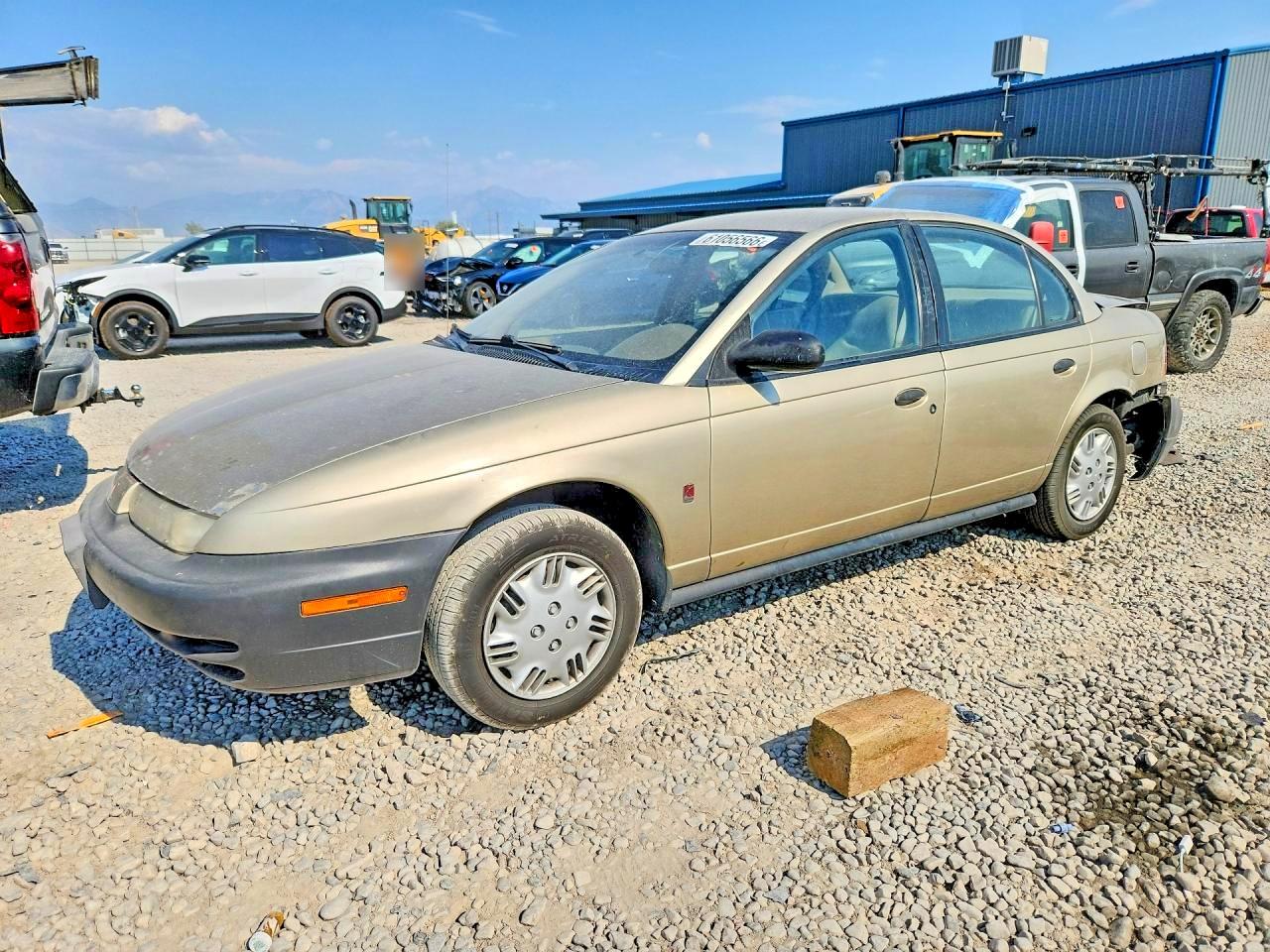 1998 Saturn SL, VIN 1G8ZG5281WZ303399 — Rear end