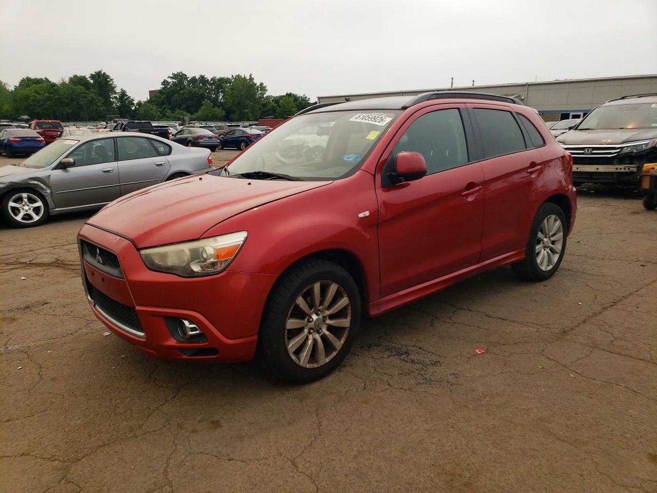 2011 Mitsubishi Outlander SE, VIN JA4AR4AU1BZ014727 — Burn