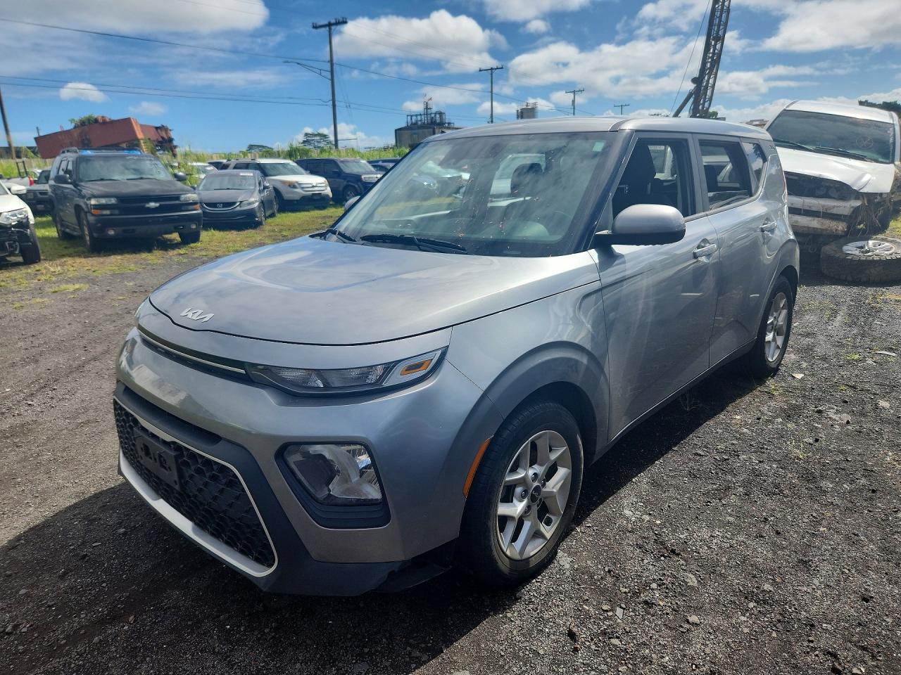 2022 Kia Soul LX, VIN KNDJ23AU7N7807566 — Water / flood