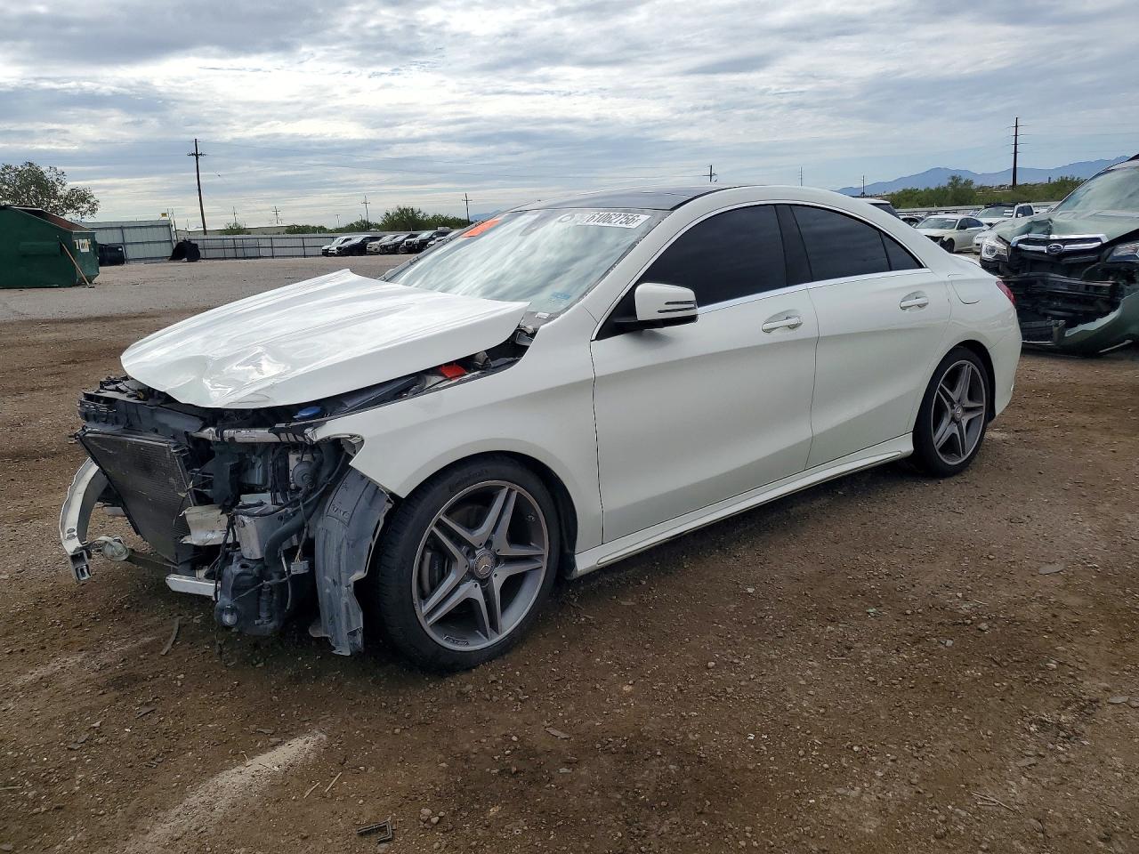 2015 Mercedes-Benz CLA 250, VIN WDDSJ4EB0FN225270 — Front end