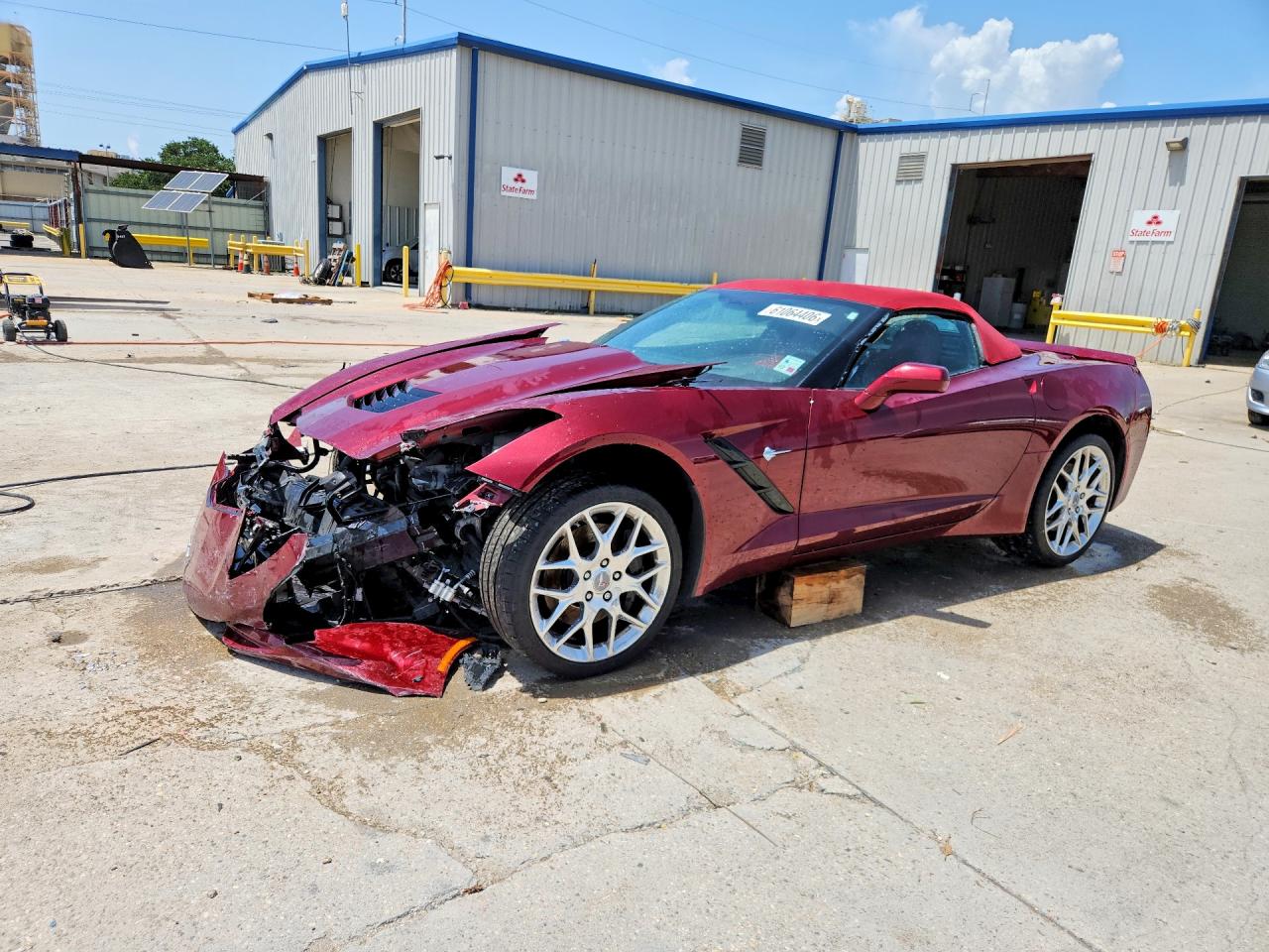 2016 Chevrolet Corvette Z51 3LT, VIN 1G1YM3D70G5115509 — Фото с аукциона 1 of 15