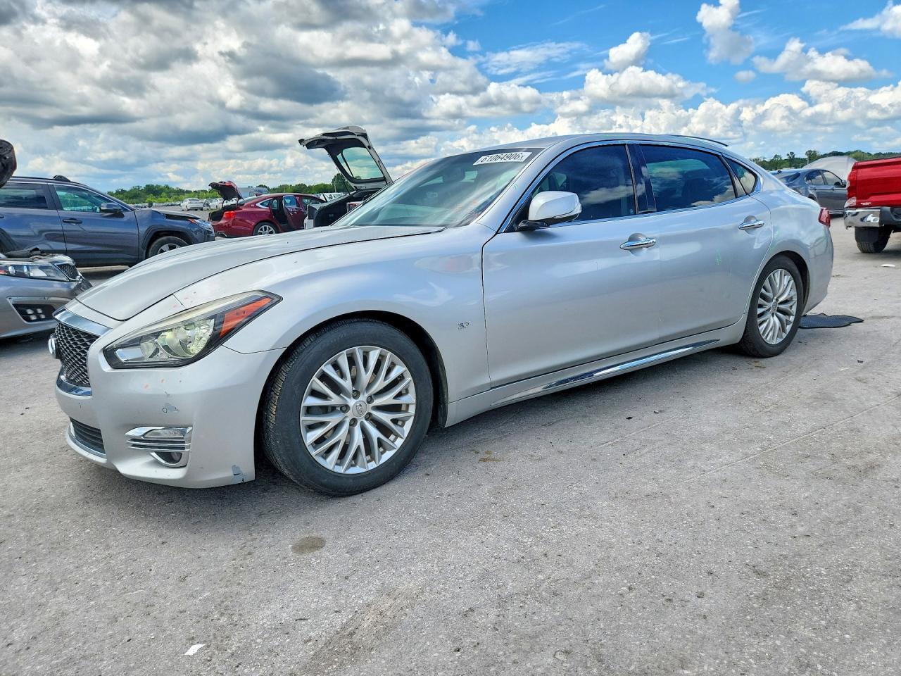 2015 Infiniti Q70, VIN JN1BY1PP0FM601018 — Roof