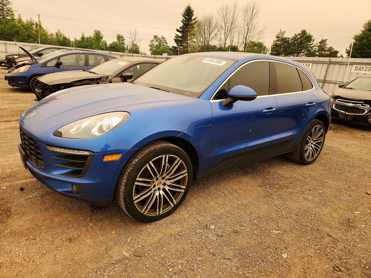 2016 Porsche Macan S, VIN WP1AB2A57GLB44771 — Vandalism