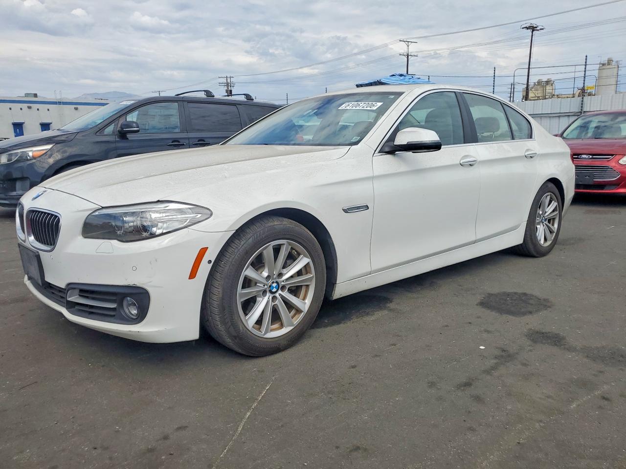 2015 BMW 5 Series 528i, VIN WBA5A5C56FD518684 — Rear end