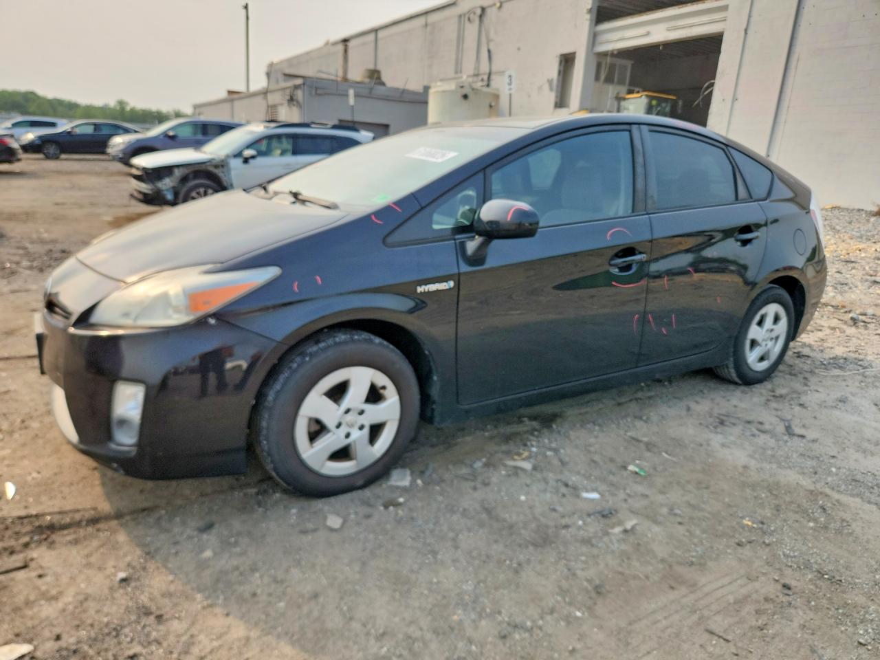 2010 Toyota Prius IV, VIN JTDKN3DU7A0038688 — Front end
