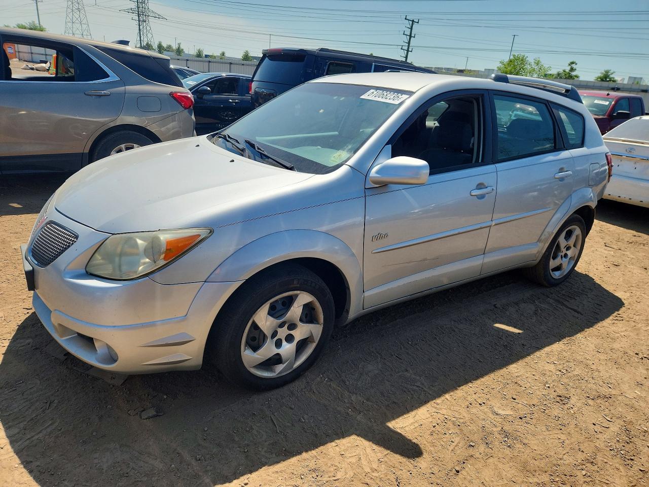 2005 Pontiac Vibe, VIN 5Y2SL63845Z402594 — Зад