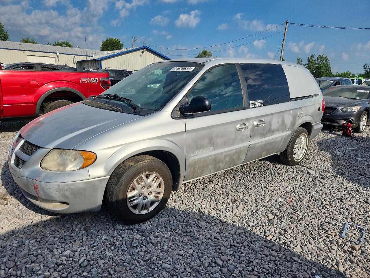 2001 Dodge Caravan Sport, VIN 2B8GP44391R204711 — Вода / потоп