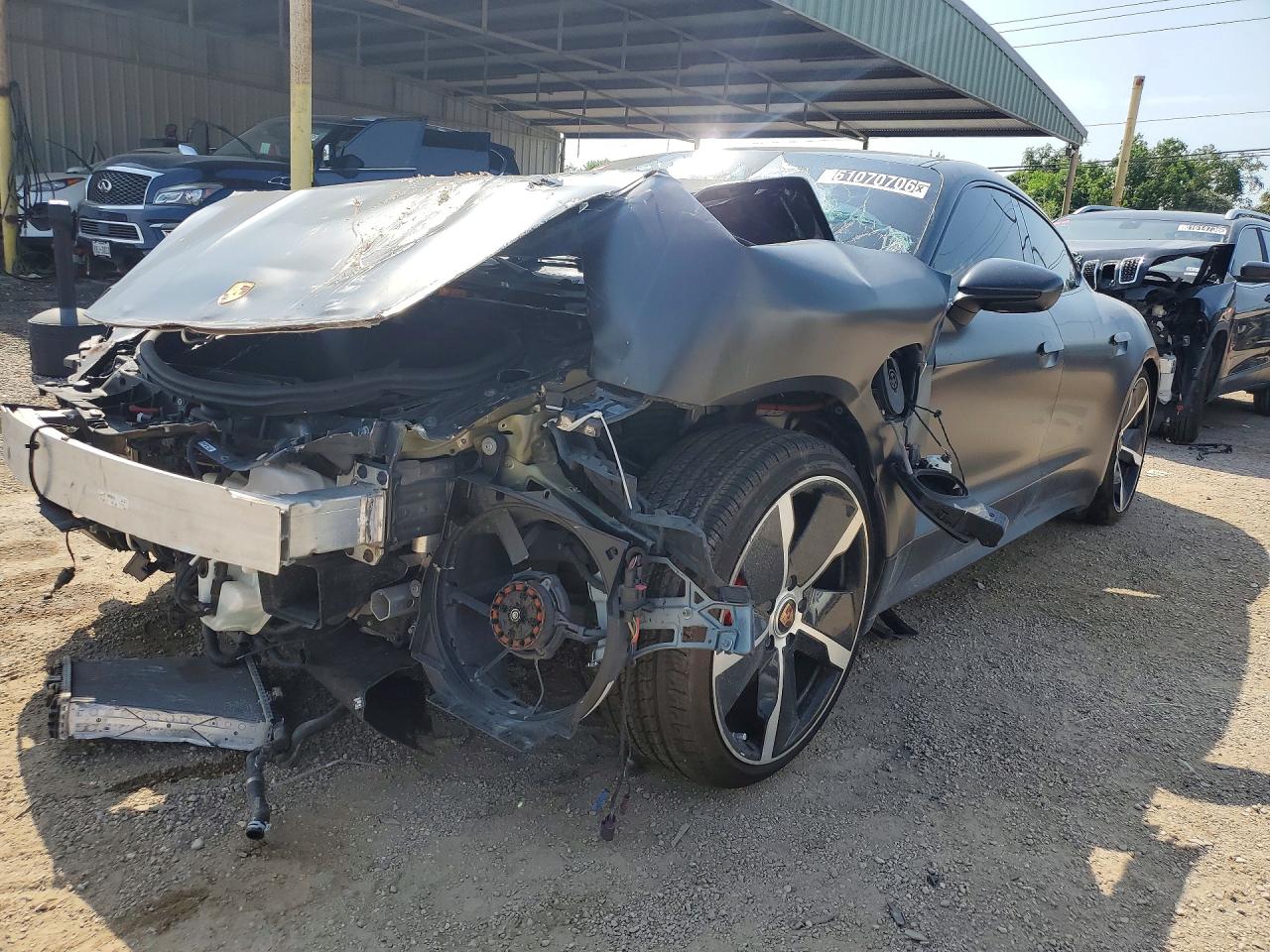 2020 Porsche Taycan 4S, VIN WP0AB2Y11LSA54278 — Front end