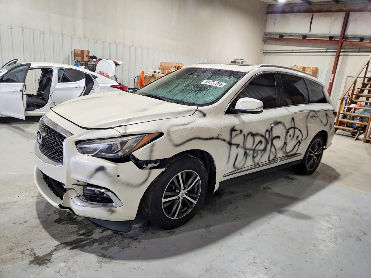 2017 Infiniti QX60, VIN 5N1DL0MN8HC502906 — Interior fire