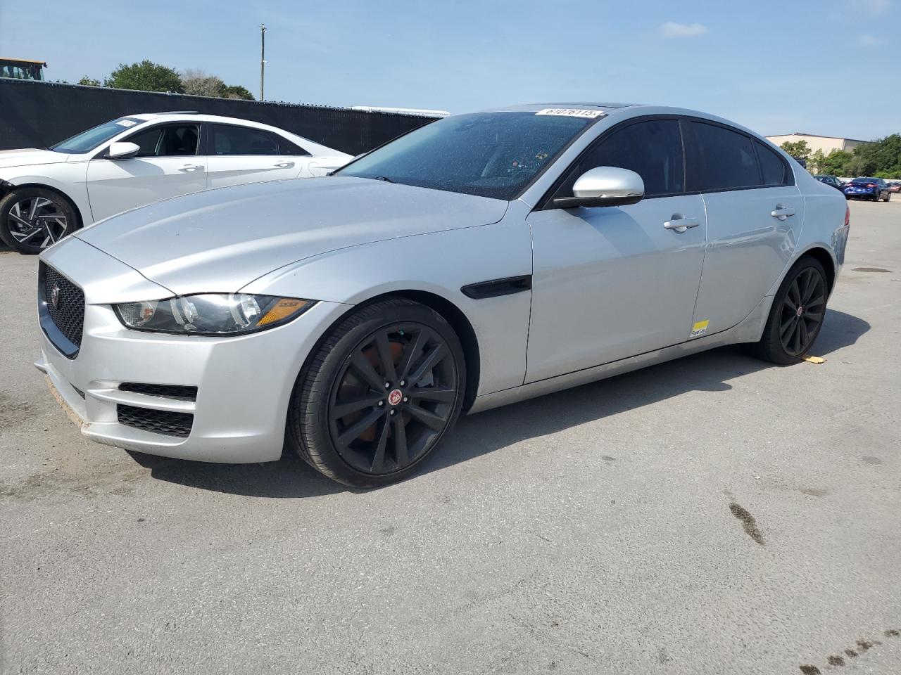 2017 Jaguar XE 35t Prestige, VIN SAJAE4BV7HA958730 — Water / flood