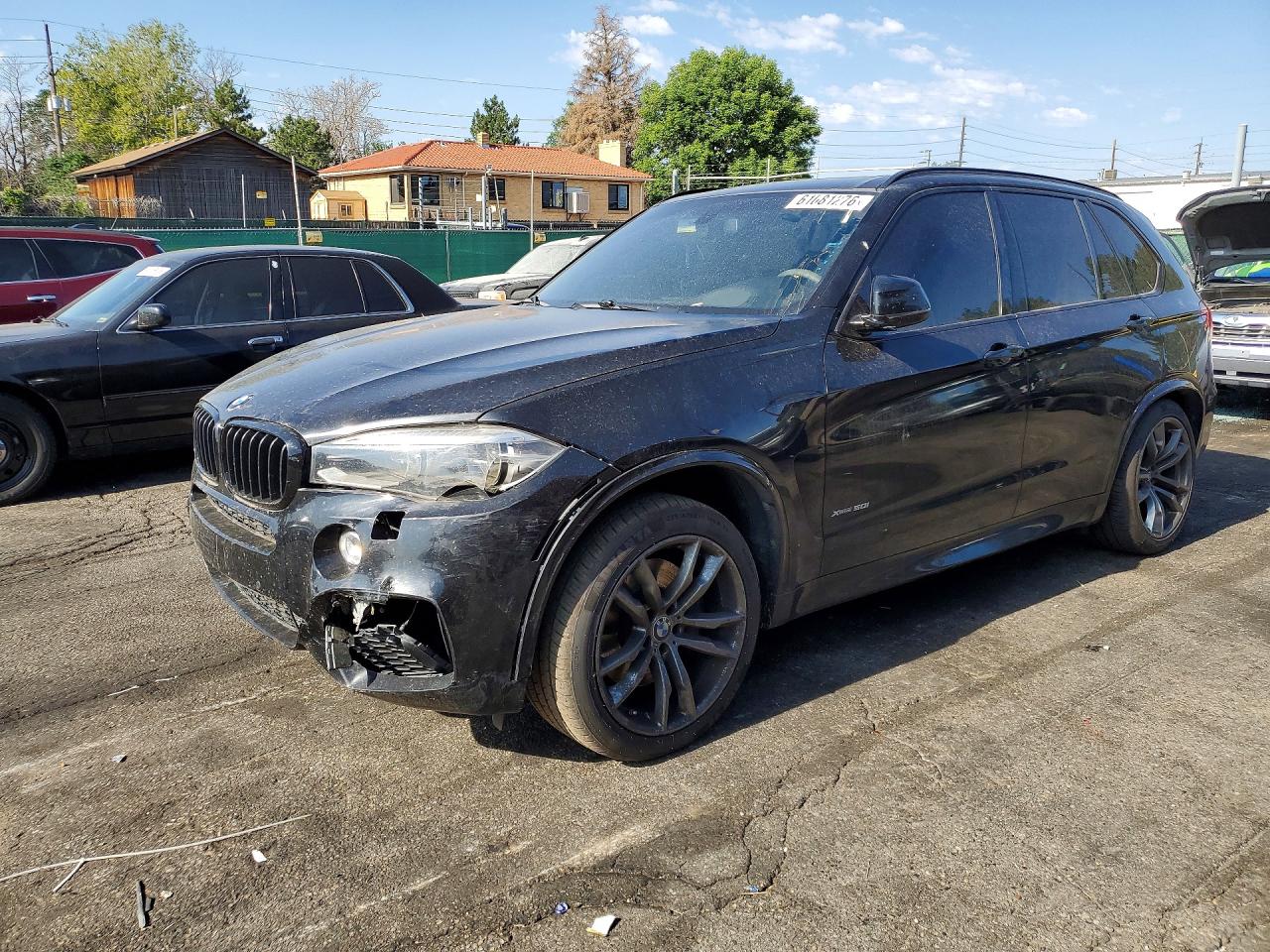 2014 BMW X5 xDrive50i, VIN 5UXKR6C5XE0J73569 — Front end