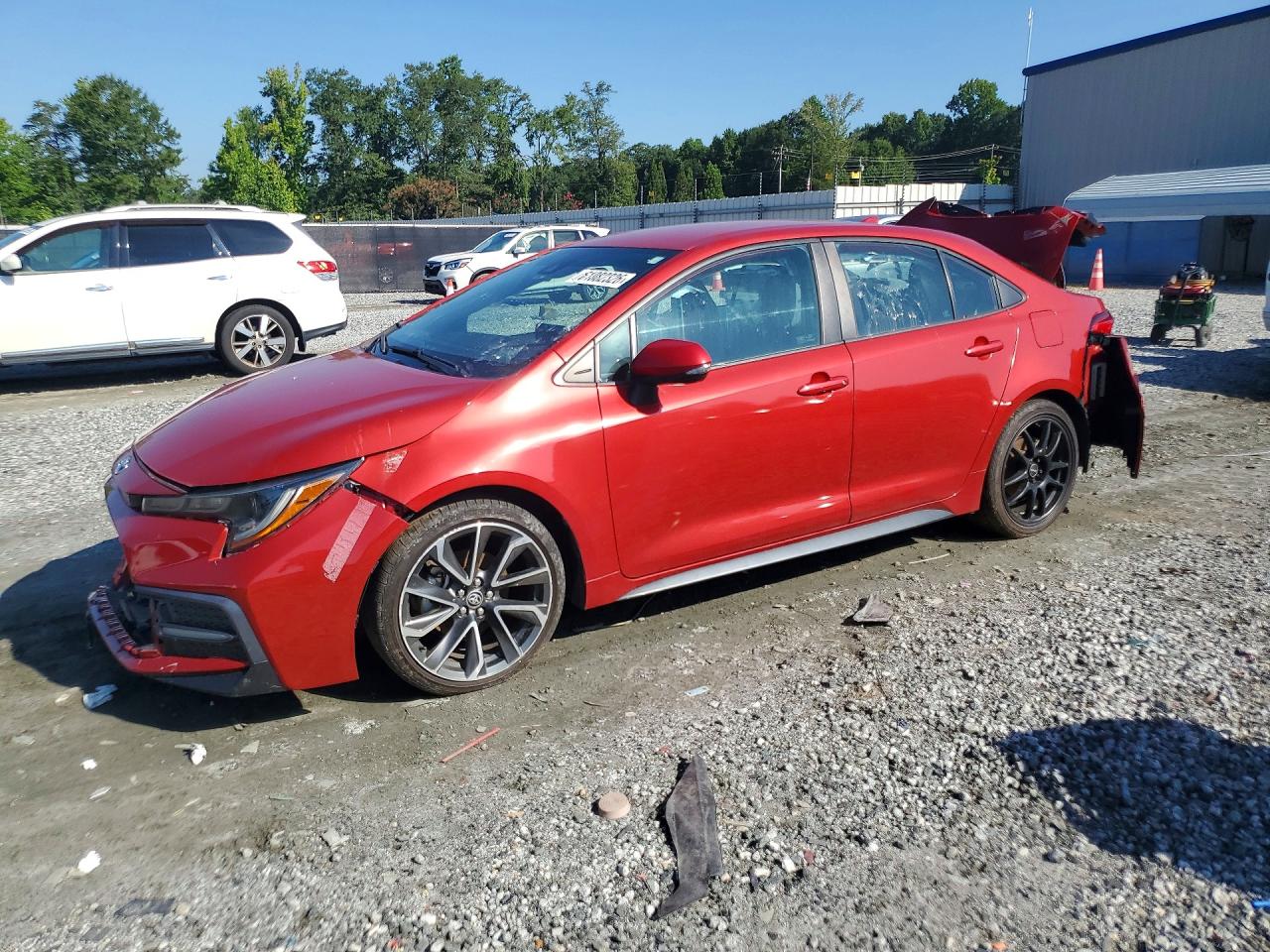2020 Toyota Corolla SE, VIN 5YFS4RCE6LP001768 — Front end