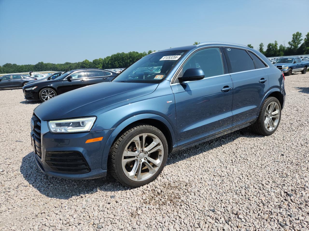 2017 Audi Q3 Prestige, VIN WA1GCCFS6HR015247 — Minor dents and scratches