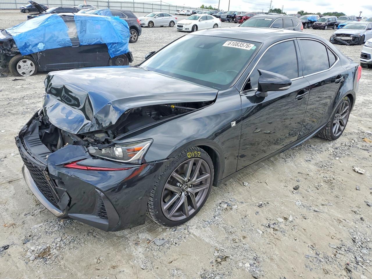 2018 Lexus IS 300 F Sport, VIN JTHBA1D21J5068933 — Front end