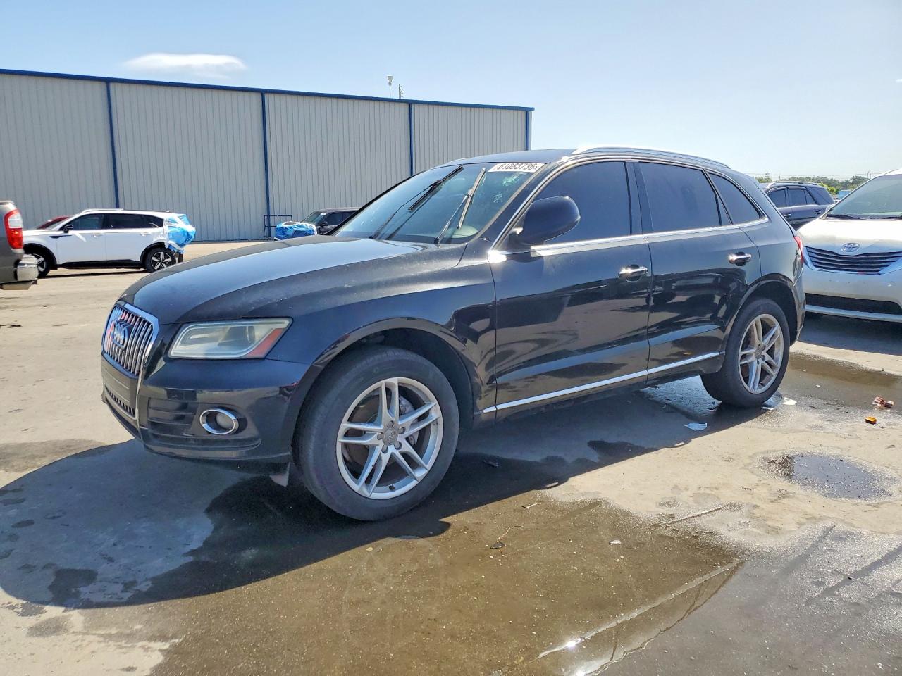 2015 Audi Q5 Premium, VIN WA1CFAFP9FA015776 — Stripped