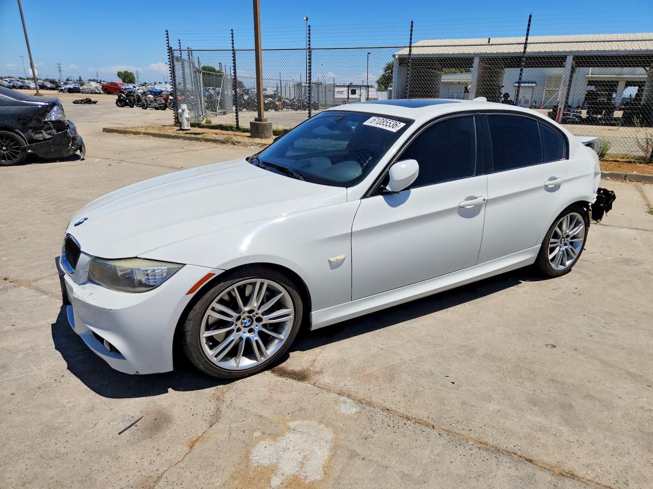 2011 BMW 3 Series 335i, VIN WBAPM5C5XBE576737 — Rear end