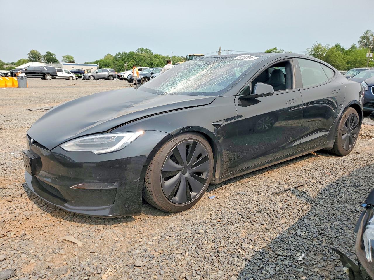 2021 Tesla Model S Plaid, VIN 5YJSA1E61MF449753 — All over