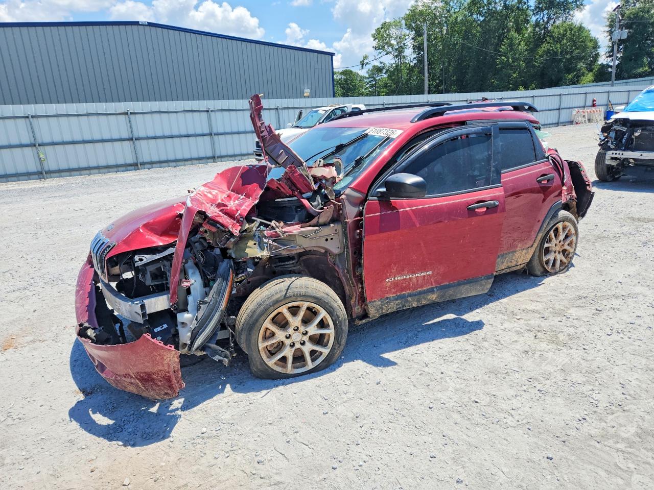 2015 Jeep Cherokee Sport, VIN 1C4PJLAB7FW700973 — All over