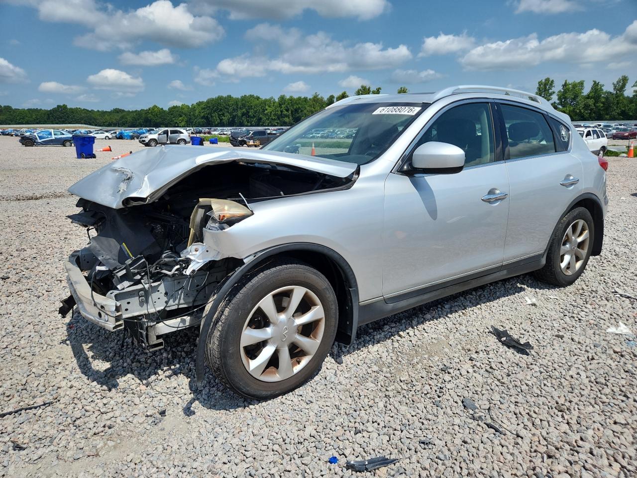 2008 Infiniti EX Journey, VIN JNKAJ09E58M306730 — Front end