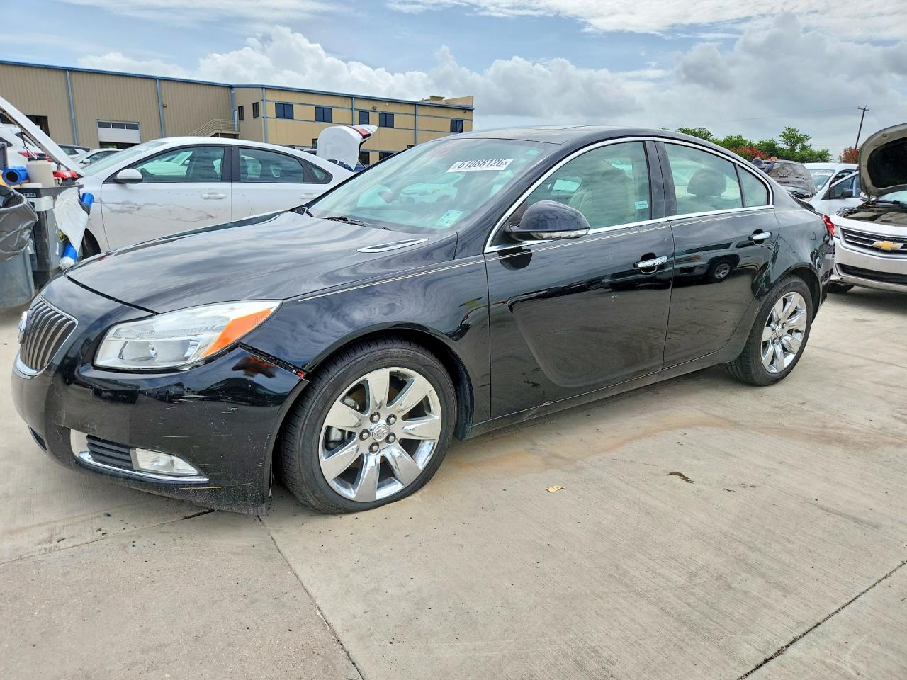 2013 Buick Regal Turbo Premium 1, VIN 2G4GS5EV2D9245349 — Перед