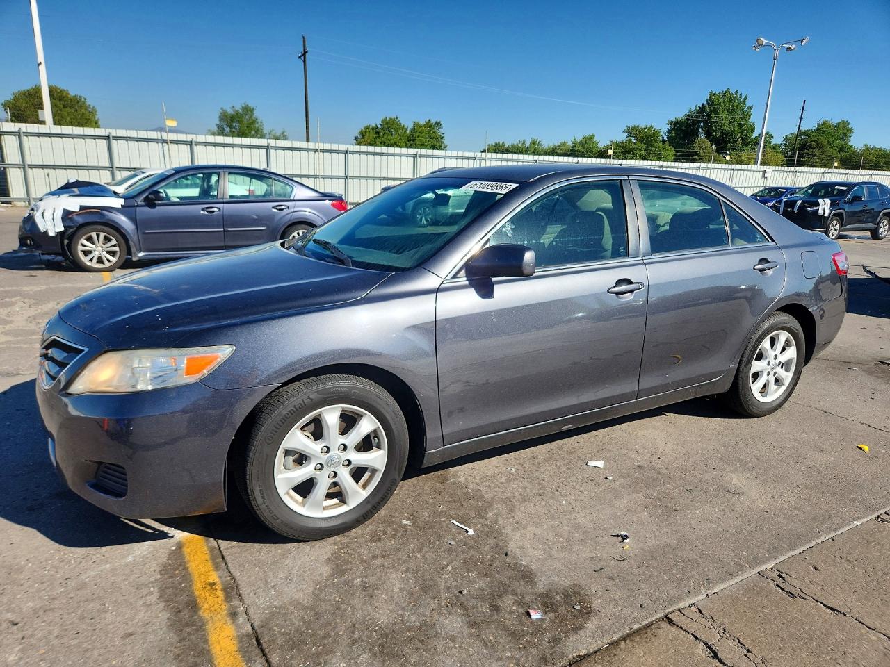 2010 Toyota Camry LE, VIN 4T1BF3EK1AU091482 — Rear end