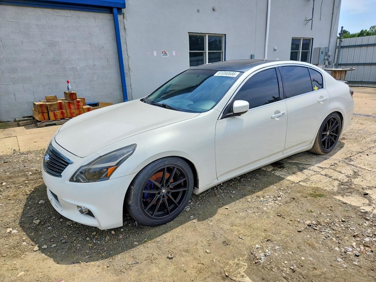 2012 Infiniti G37 x, VIN JN1CV6AR2CM976375 — Water / flood