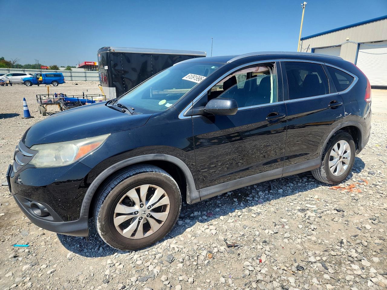 2014 Honda CR-V EX-L, VIN 5J6RM4H7XEL110798 — Undercarriage