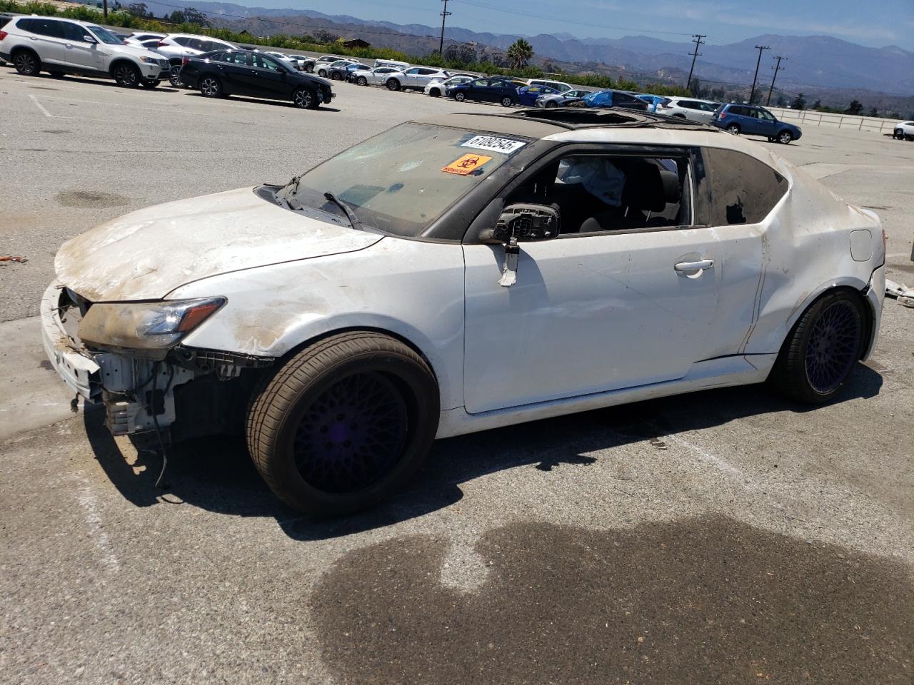 2013 Scion tC, VIN JTKJF5C76D3056059 — Rollover