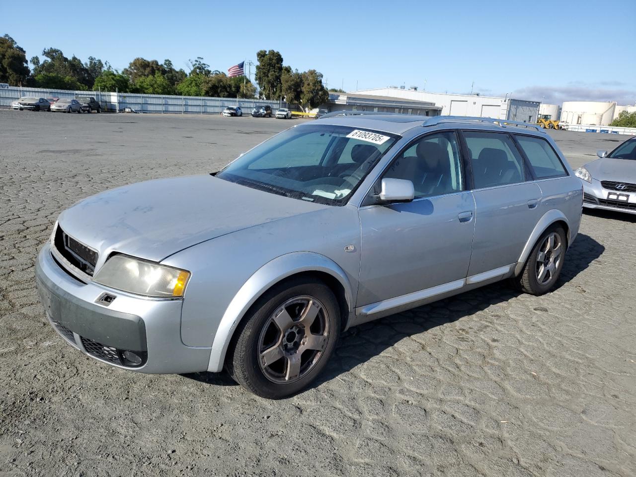 2005 Audi allroad A6 V8, VIN WA1YD64BX5N009704 — Перед