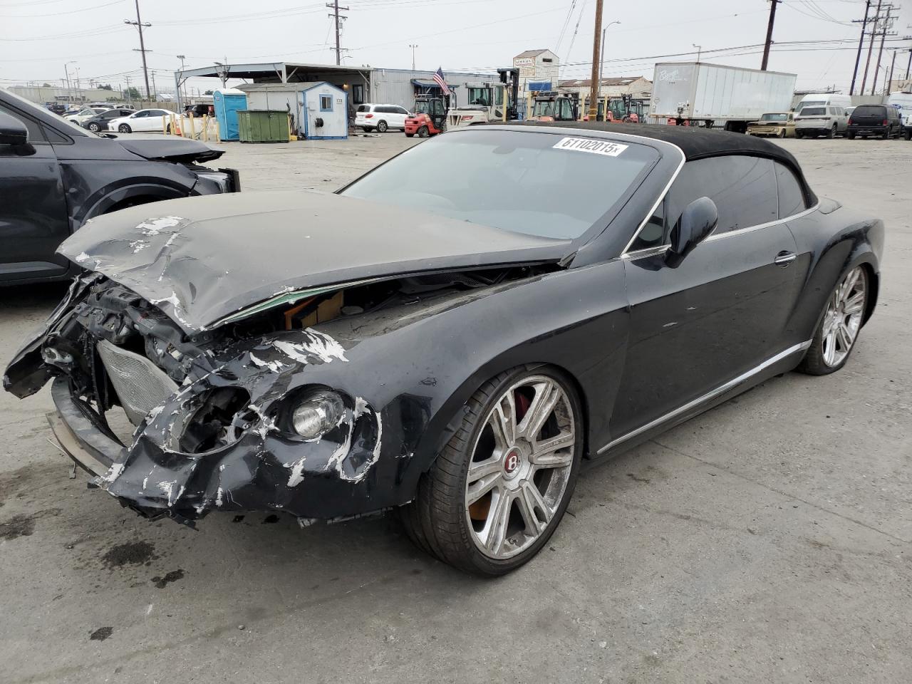 2014 Bentley Continental GT, VIN SCBGT3ZA4EC092810 — Front end