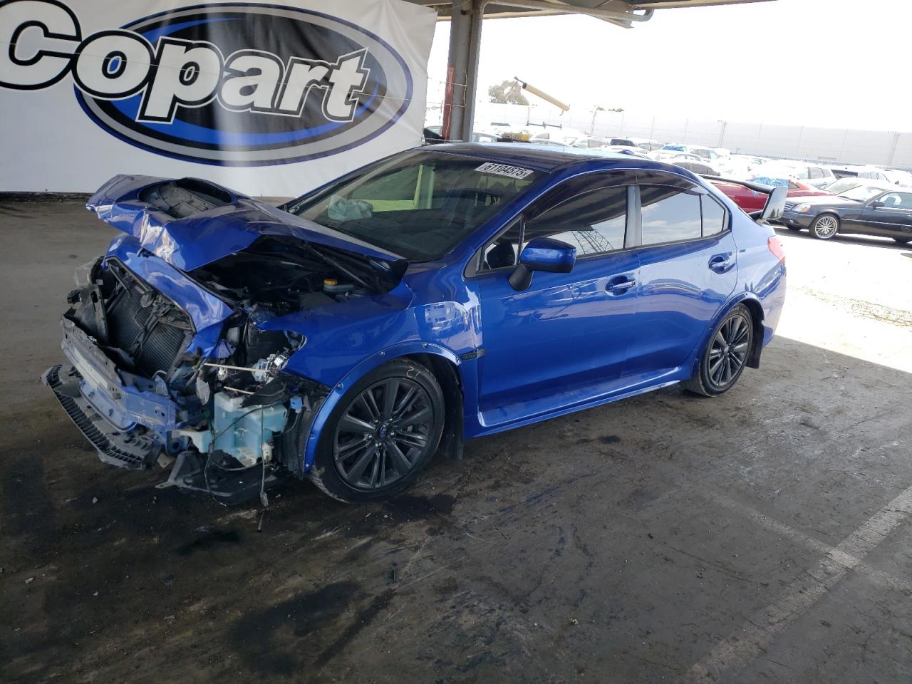 2019 Subaru WRX, VIN JF1VA1A64K9826236 — Front end
