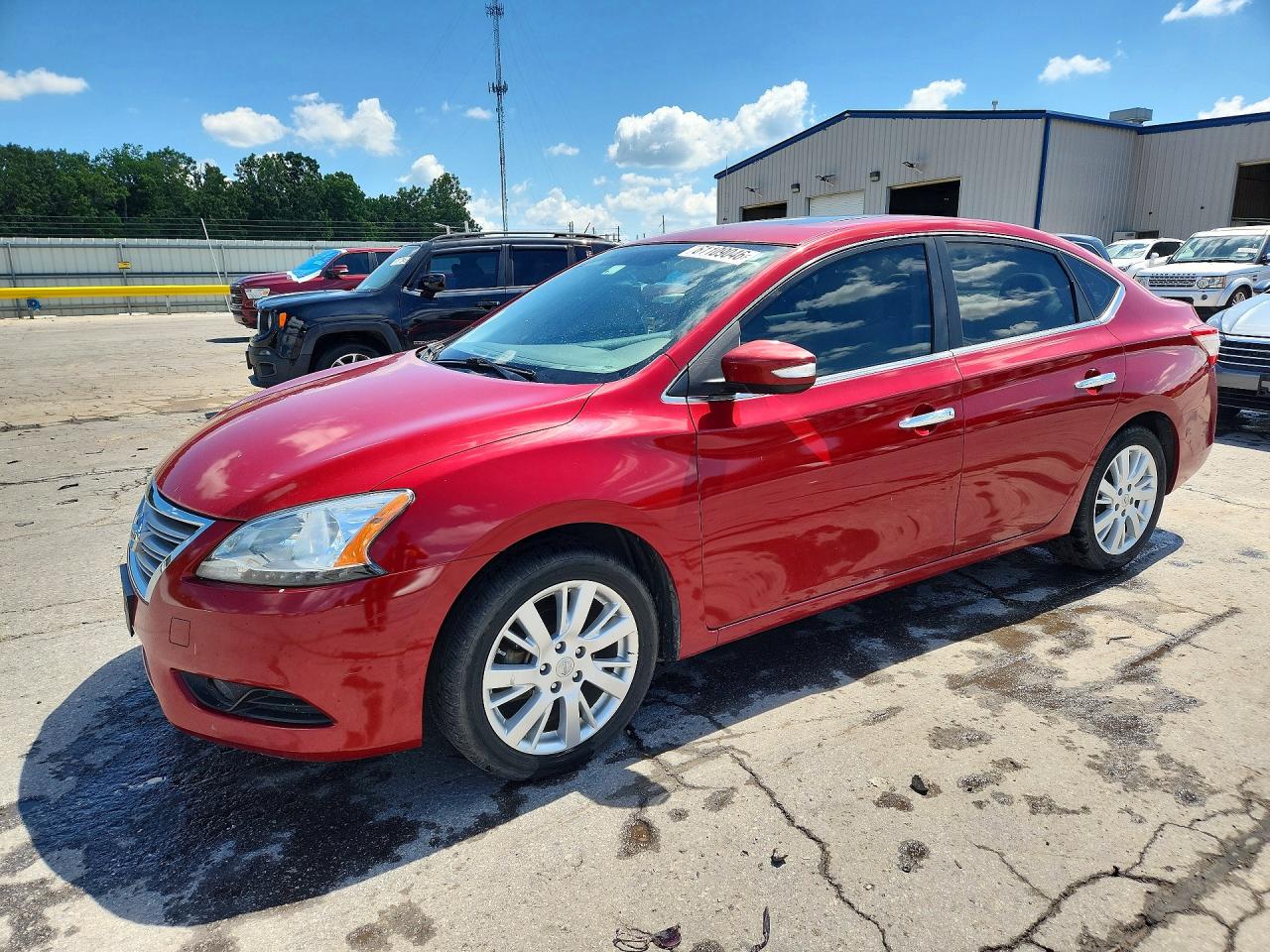 2013 Nissan Sentra SL, VIN 3N1AB7AP5DL713068 — Water / flood