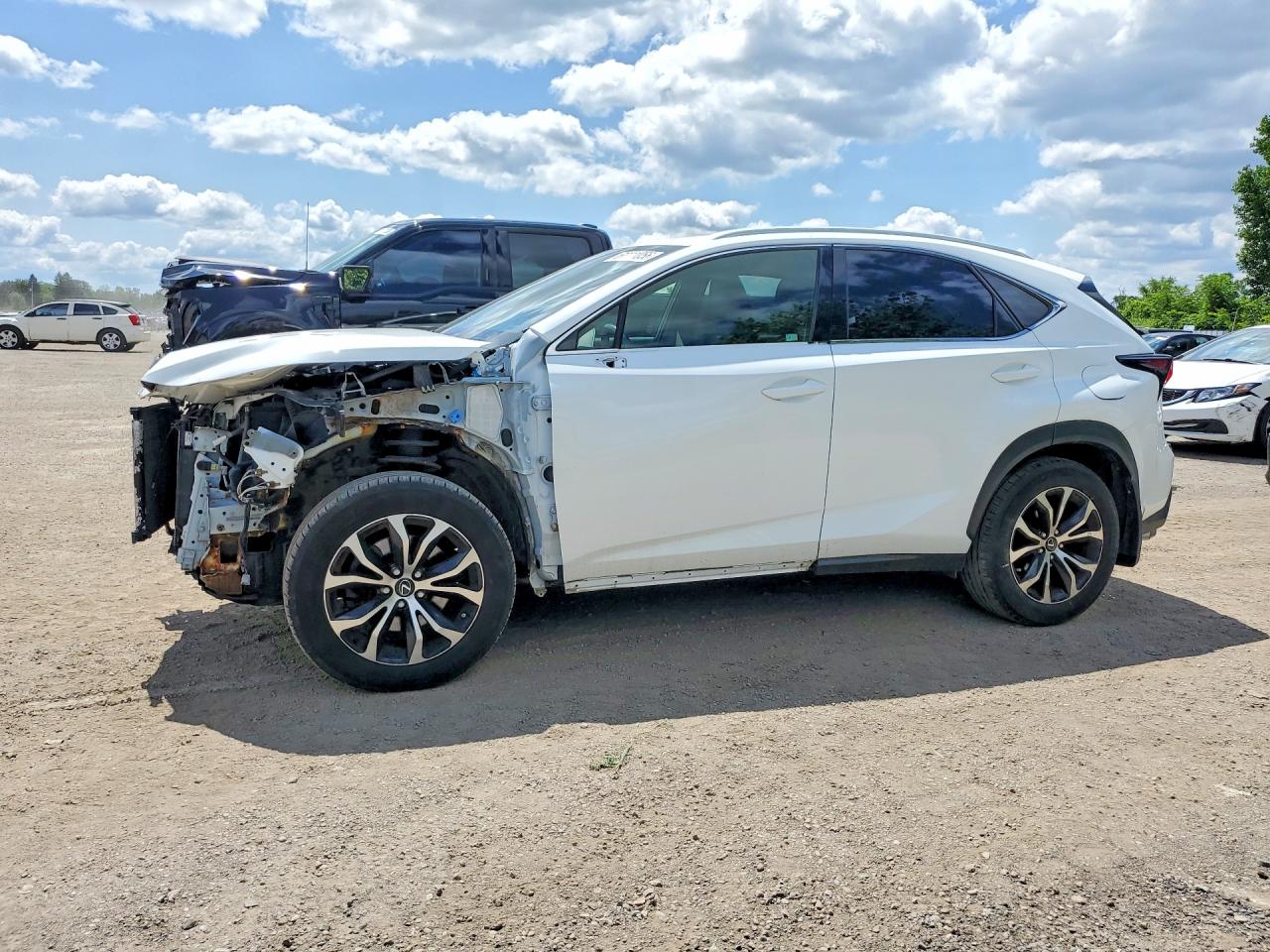 2016 Lexus NX 200t, VIN JTJBARBZ3G2074997 — Front end