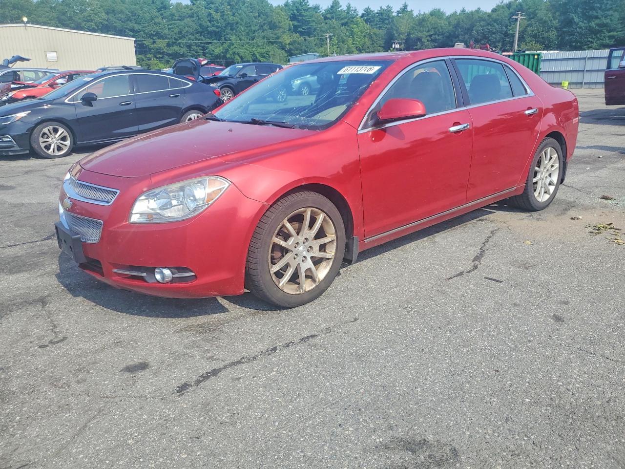 2012 Chevrolet Malibu LTZ 1LZ, VIN 1G1ZE5E08CF222570 — Water / flood